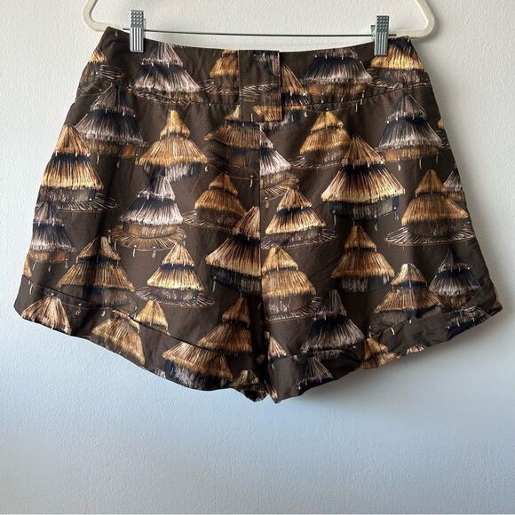 FARM Rio Shuhu-print Pleated Shorts - Picture 4 of 12